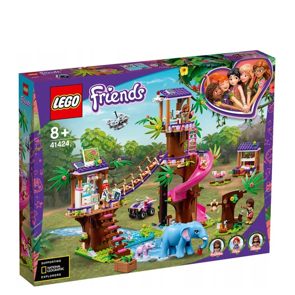 Конструктор LEGO Friends Джунглі: штаб рятувальників (41424) ЄС