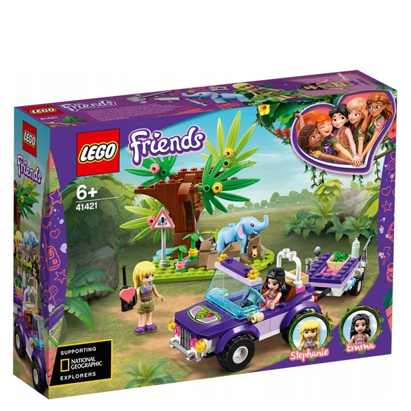Конструктор LEGO Friends Джунглі: порятунок слоненяти (41421) ЄС
