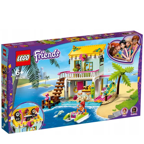 Конструктор LEGO Friends Пляжний будиночок (41428) ЄС