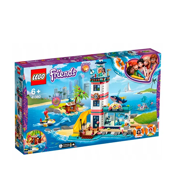 Конструктор LEGO Friends Рятувальний центр на маяку (41380) ЄС