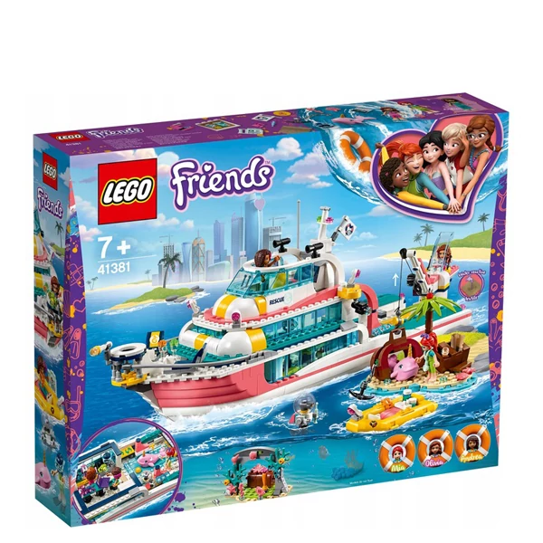 Конструктор LEGO Friends Рятувальний катер (41381) ЄС