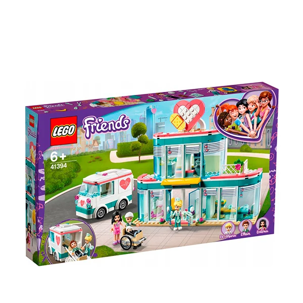 Конструктор LEGO Friends Міська лікарня в Хартлейк Сіті (41394) ЄС