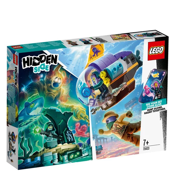 Конструктор LEGO Hidden Side BB 2019 Підводний човен Джей-Бі (70433) ЄС