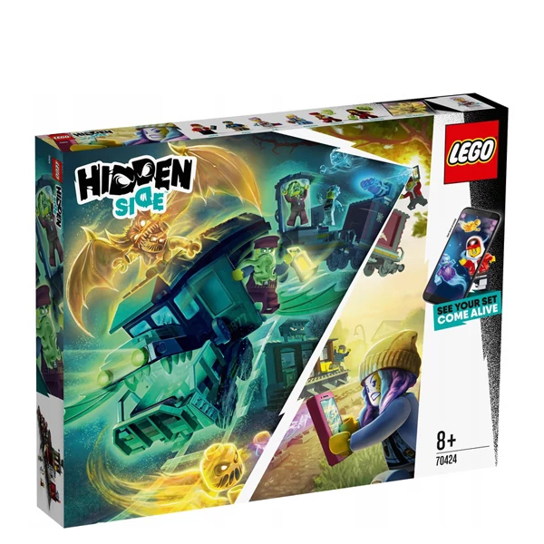 Конструктор LEGO Hidden Side Поїзд-привид Експрес (70424) ЄС