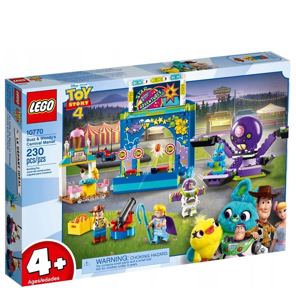 Конструктор LEGO Juniors Toy Story 4 Парк атракціонів Базза і Вуді (10770) ЄС