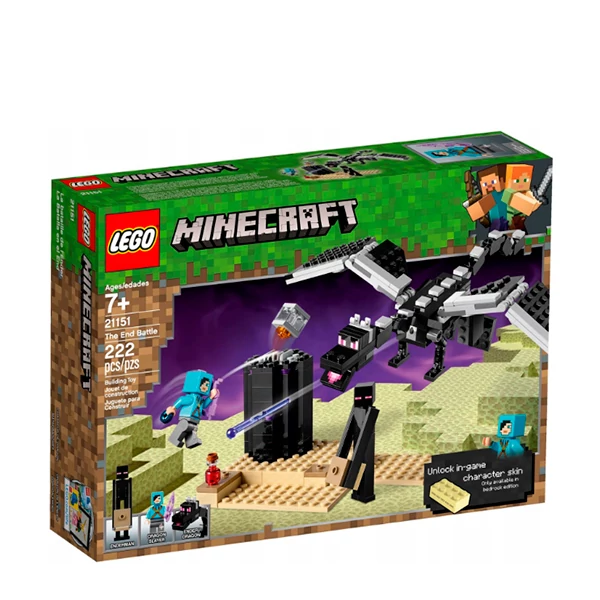 Конструктор LEGO Minecraft Битва на землі (21151) ЄС