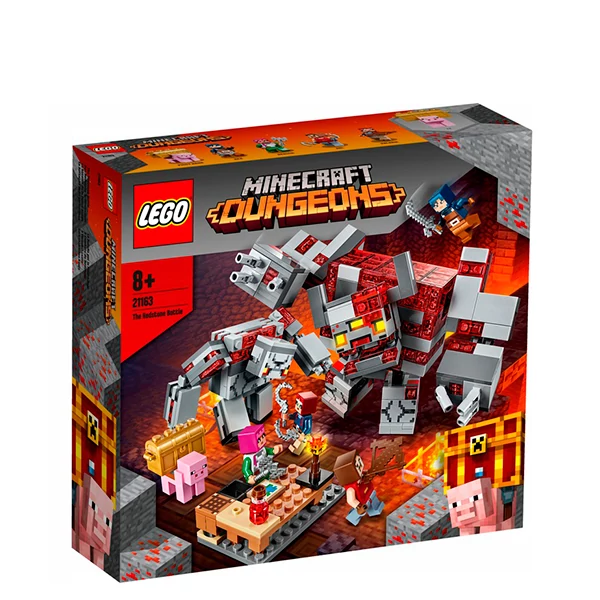 Конструктор LEGO Minecraft Битва за червоний пил (21163) ЄС