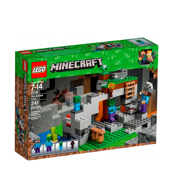 Конструктор LEGO Minecraft Печера зомбі (21141) ЄС