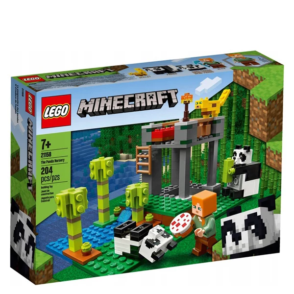 Конструктор LEGO Minecraft Загін для панд (21158) ЄС
