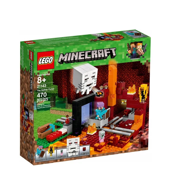 Конструктор LEGO Minecraft Портал в Підземелля (21143) ЄС