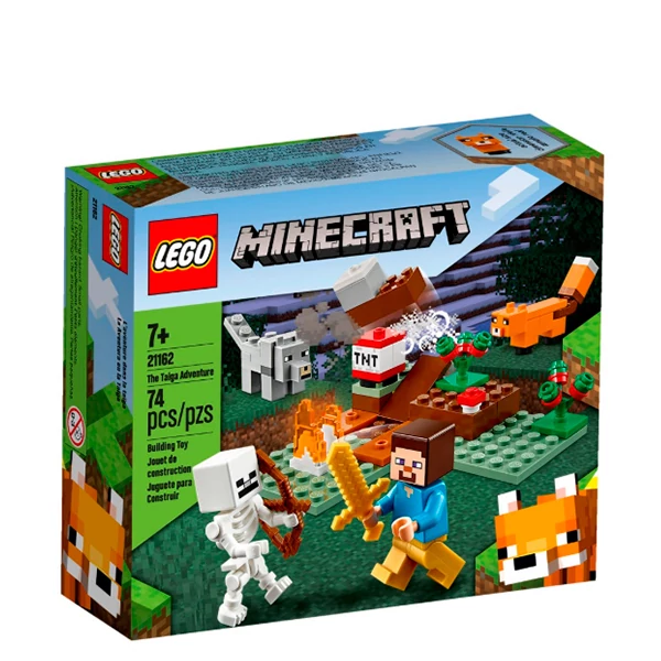 Конструктор LEGO Minecraft Пригоди в тайзі (21162) ЄС