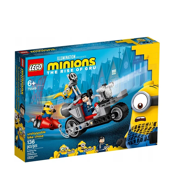 Конструктор LEGO Minions: The Rise of Gru Неймовірна гонитва на мотоциклі (75549) ЄС