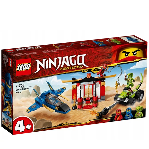 Конструктор LEGO Ninjago Бій на штормовому винищувачі (71703) ЄС