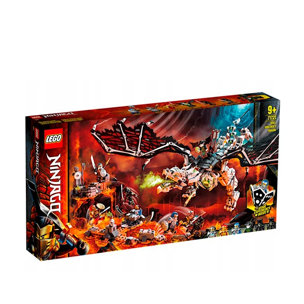 Конструктор LEGO Ninjago Дракон чародія-скелета (71721) ЄС