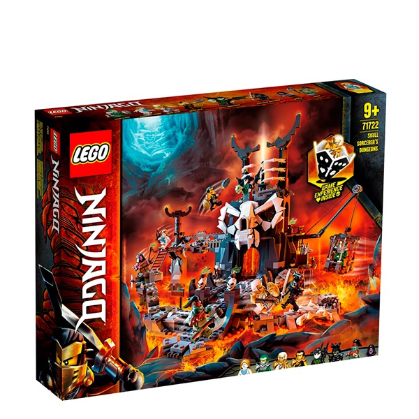 Конструктор LEGO Ninjago Підземелля чаклуна-скелета (71722) ЄС