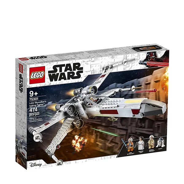Блоковий конструктор LEGO Star Wars Винищувач X-wing Люка Скайвокера (75301) ЄС