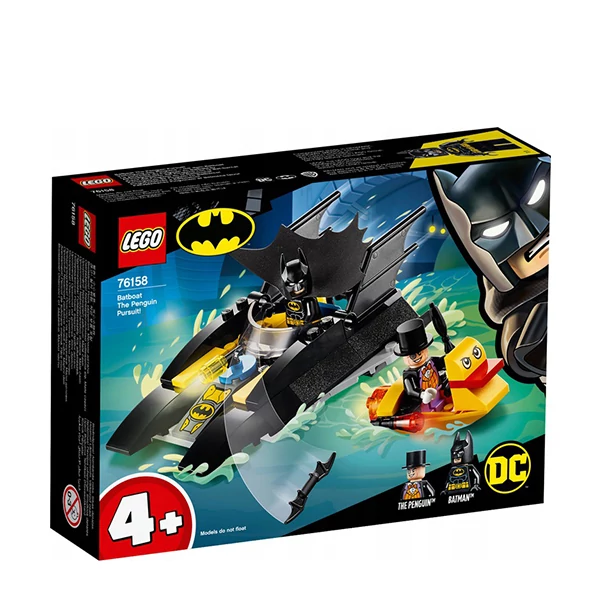 Конструктор LEGO Super Heroes Погоня за Пінгвіном на Беткатері (76158) ЄС