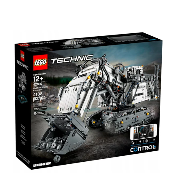 Конструктор LEGO TECHNIC Екскаватор Liebherr R 9800 (42100) ЄС