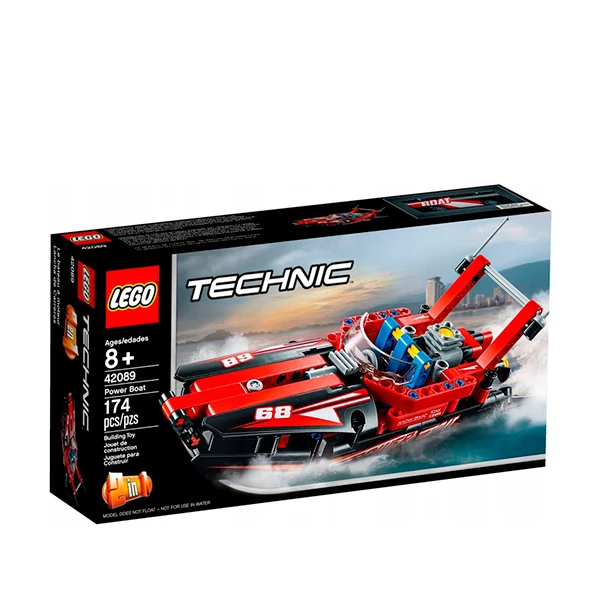 Авто-конструктор LEGO Technic Моторний човен (42089) ЄС