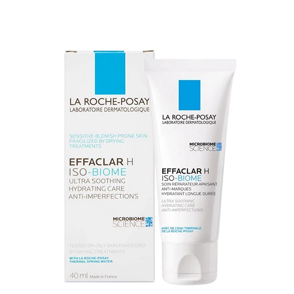 Зволожувальний крем для обличчя La Roche-Posay Effaclar H Iso-Biome (40 мл.) ЄС
