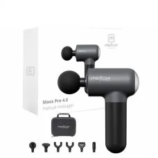 Масажер MEDICA+ MassHand Pro 4.0 Ручний Black