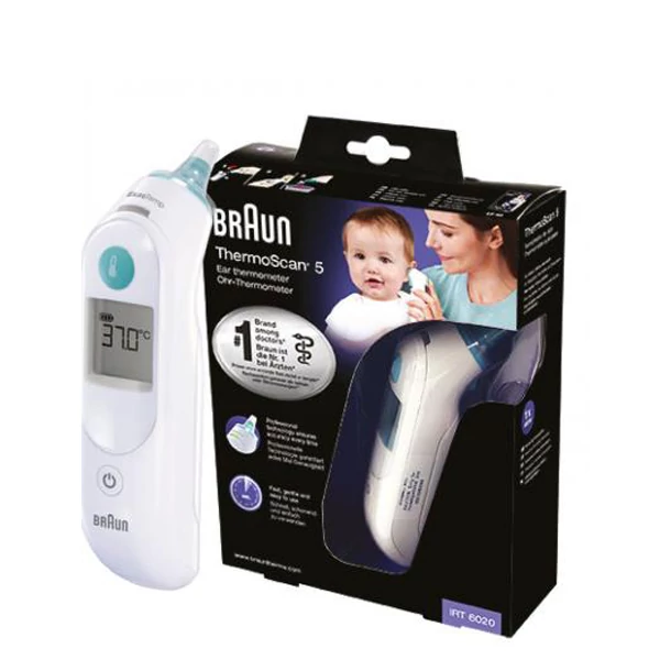 Термометр Braun THERMOSCAN 5 IRT 6020 Вушний ЄС