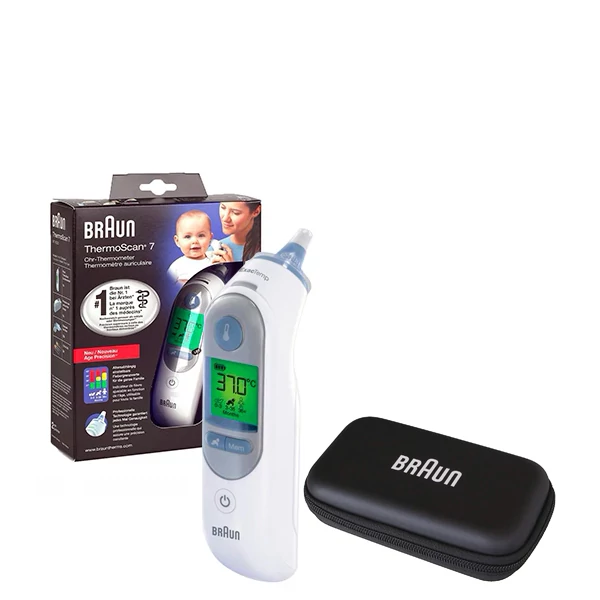 Термометр Braun THERMOSCAN 7 IRT 6520 Вушний з футляром ЄС