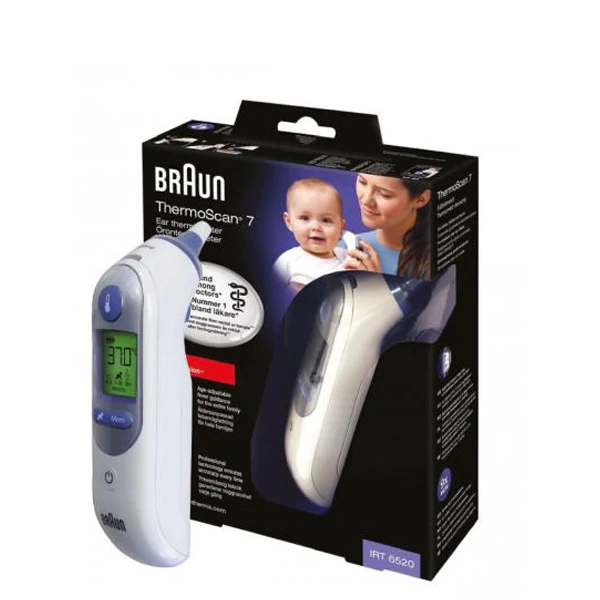 Термометр Braun THERMOSCAN 7 IRT 6520 вушний ЄС