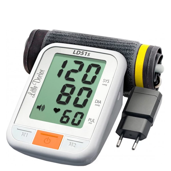 Тонометр Little Doctor LD51S Автоматичний на плечі з адаптером з голосовим помічником