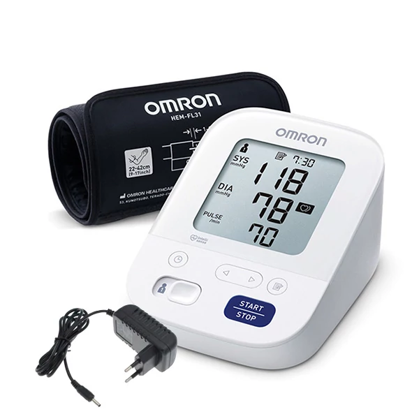 Тонометр Omron M3 Comfort (HEM-7155-E) Автоматичний з адаптером ЄС