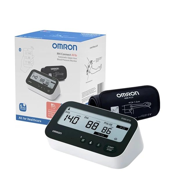 Тонометр Omron M4 Connect Afib (HEM-7196T1-FLE) Автоматичний ЄС