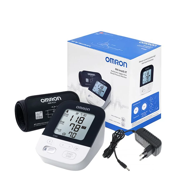 Тонометр Omron M4 Intelli IT HEM-7155T-EBK з адаптером ЄС