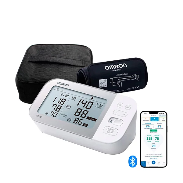 Тонометр Omron X7 Smart з Bluetooth і манжетою Intelli Wrap на плечі ЄС