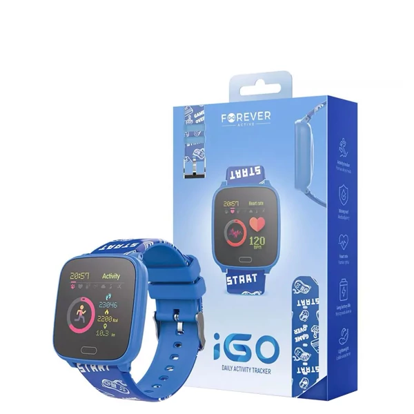 Смарт-годинник Forever IGO JW-100 Blue Дитячий ЄС