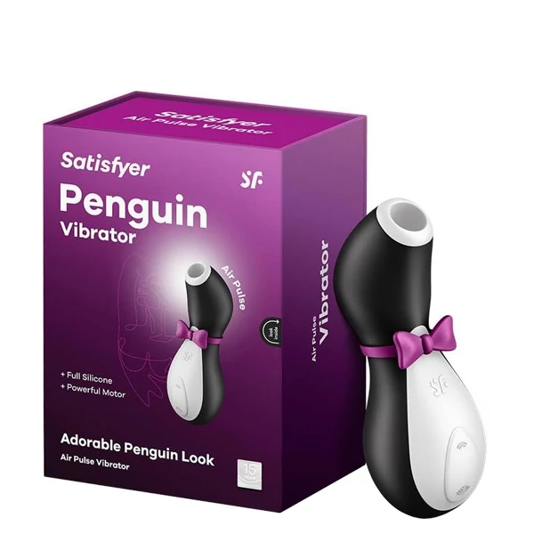 Вакуумний стимулятор клітора Satisfyer Pro Penguin Next Generation в вигляді пінгвіна