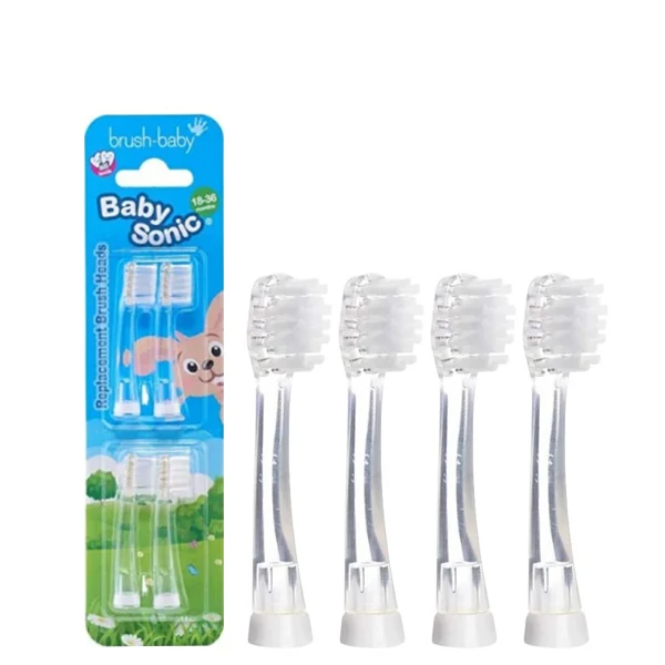 Насадки дитячі Brush-baby NEW 18-36 months (4 шт.) ЄС