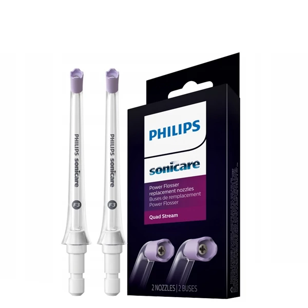 Насадки Philips Sonicare HX3062/00 F3 Quad Stream для іригатора (2 шт.)