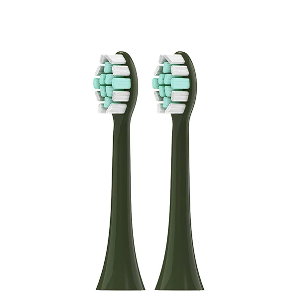 Насадки Lebond Alyson Classic Heads (HYC6064) (2 шт.) Dark Green на зубну щітку