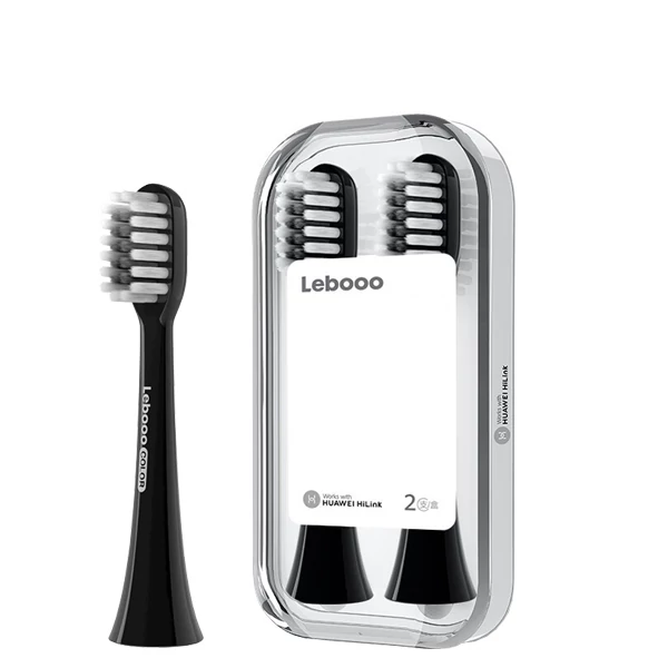 Насадки Lebooo Color Sensitive Black (2 шт.) для зубної щітки
