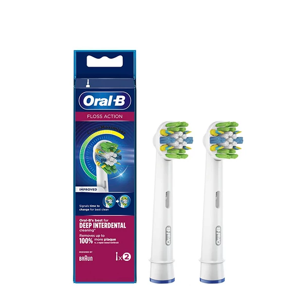 Насадки Oral-B EB25RB Floss Action CleanMaximiser (2 шт.) на зубну щітку