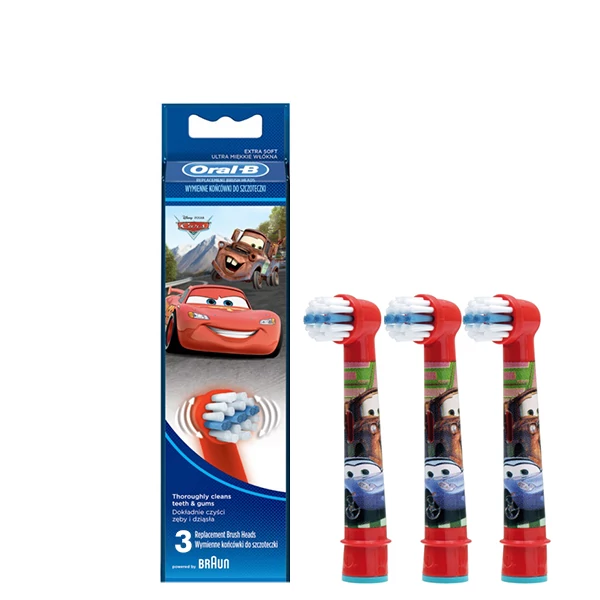 Насадки Oral-B Stages Power EB10 &quot;Тачки&quot; дитячі (3 шт.)