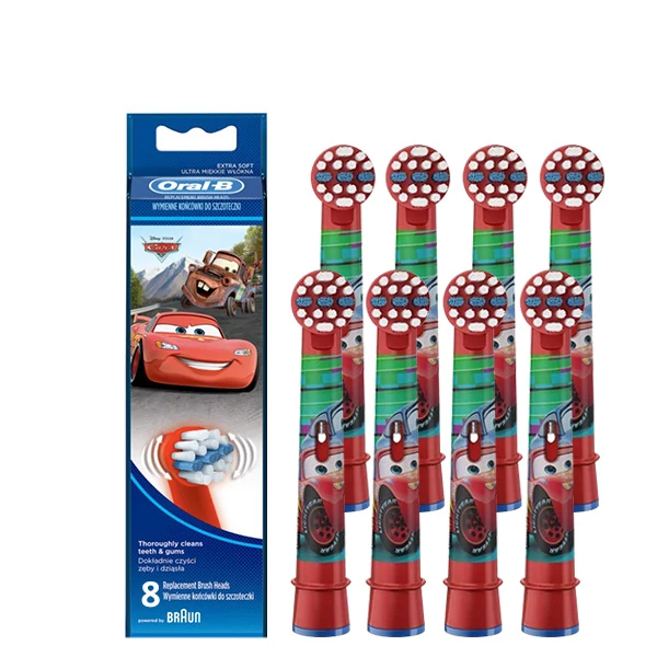 Насадки Oral-B EB10 &quot;Тачки&quot; для зубної щітки (8 шт.)