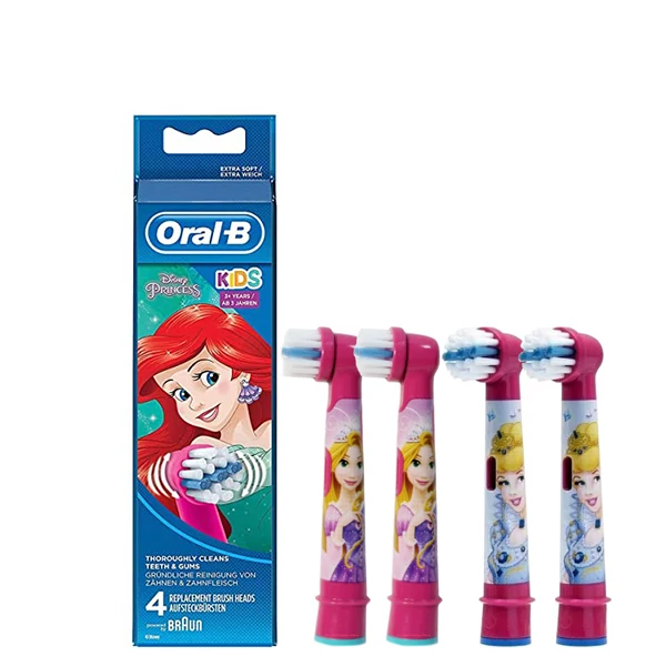 Насадки Oral-B EB10 «Принцеси» для зубної щітки (4 шт.)