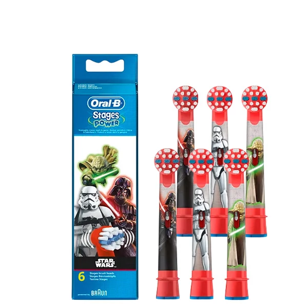 Насадки Oral-B EB10 «Star Wars» для зубної щітки (6 шт.)