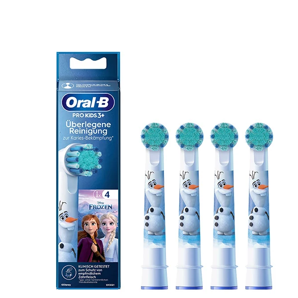 Насадки Oral-B EB10S Pro Kids Frozen &quot;Крижане серце&quot; на зубну щітку (4 шт.) ЄС