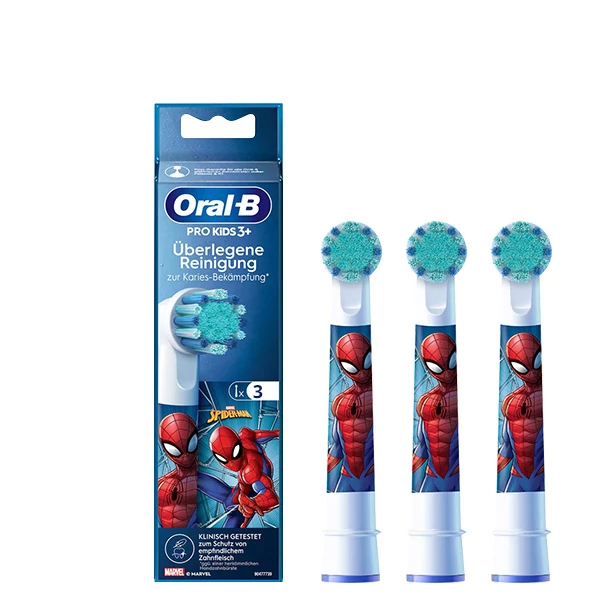 Насадки Oral-B EB10S Pro Spider-Man на зубну щітку (3 шт.) ЄС