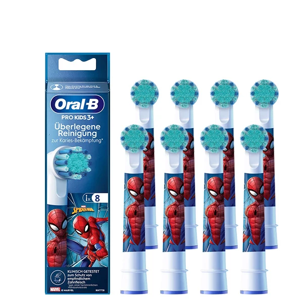 Насадки Oral-B EB10S Pro Spider-Man на зубну щітку (8 шт.)