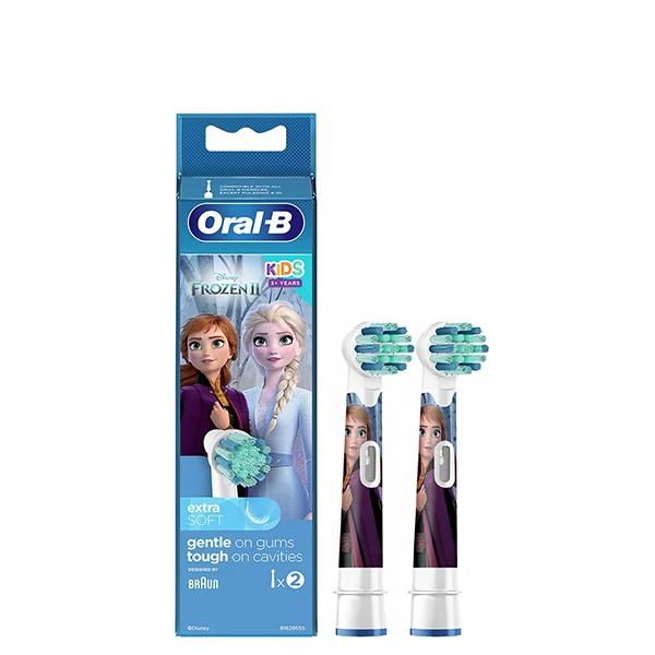Насадки Oral-B EB10S Extra Soft Frozen &quot;Крижане серце&quot; дитячі (2 шт.) ЄС