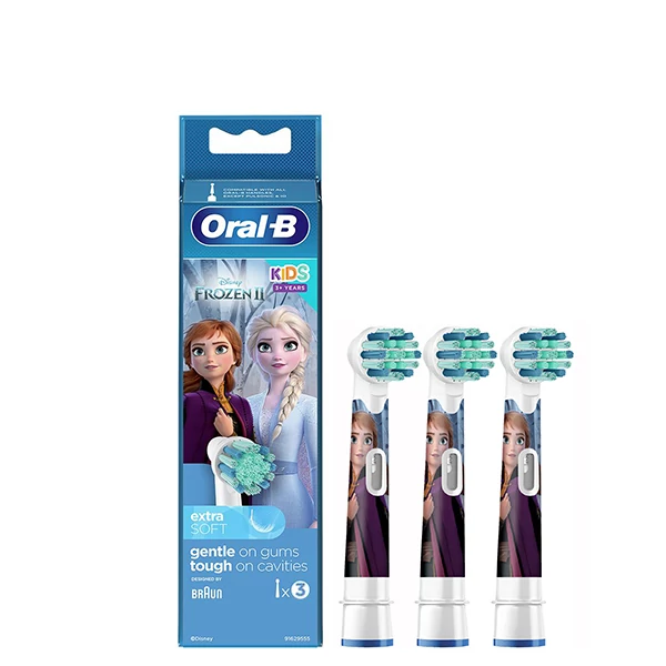 Насадки Oral-B EB10S Extra Soft Frozen &quot;Крижане серце&quot; дитячі (3 шт.) ЄС