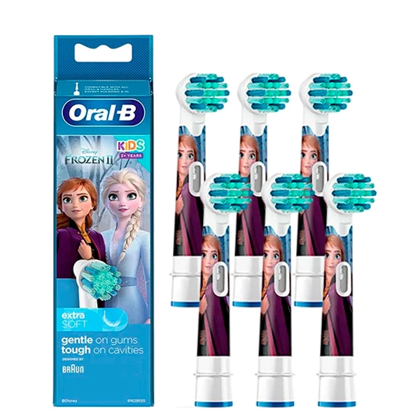 Насадки Oral-B EB10S Extra Soft Frozen "Крижане серце" дитячі (6 шт.)